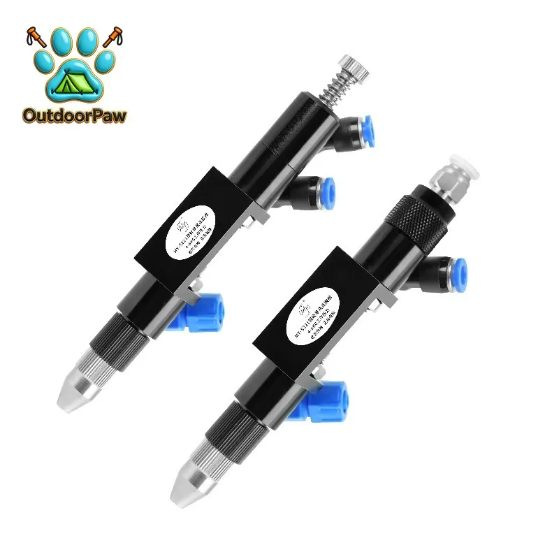 S221  High Precision Thimble Dispensing Valve Adjustable Single Liquid Return Valve Glue Pneumatic Dispensing Tool