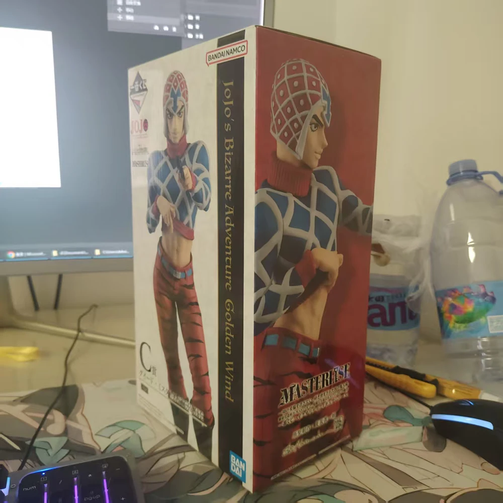 

In Stock Original Bandai Spirits Ichiban Kuji Jojo No Kimyou Na Bouken Ougon No Kaze Guido Mista Anime Figure Action Figure