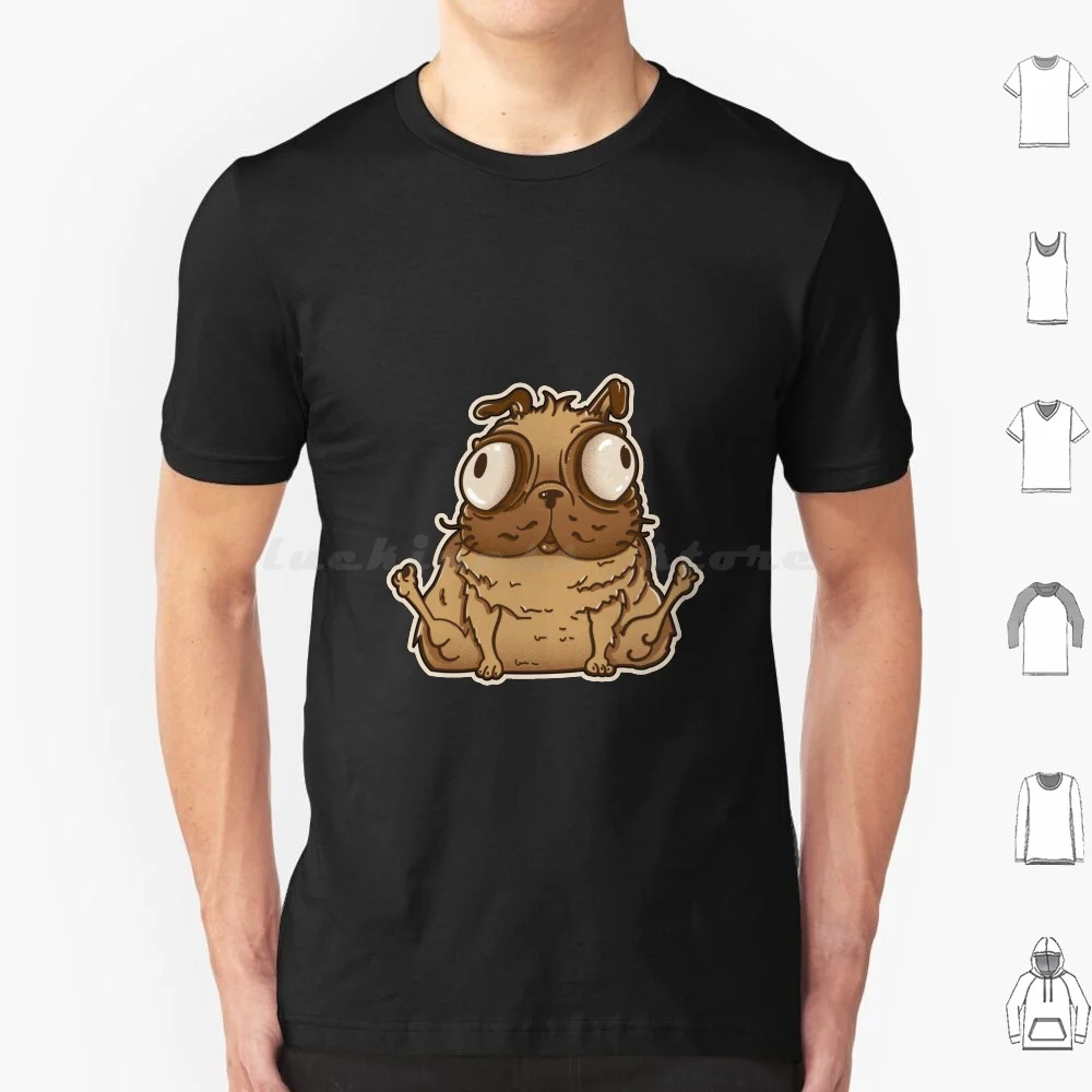 Dog ? Pig ? Toast! T Shirt Big Size 100% Cotton Dog Pig Toast Pug Funny Feastwood Landing Field