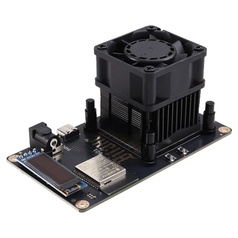 -BOFF Bitaxe Gamma 601 Solo Miner 1,2TH/S 18 Вт BM1370 Asic Chip от Antminer S21 Pro Bitcoin BTC Miner Материнская плата EU PLUG