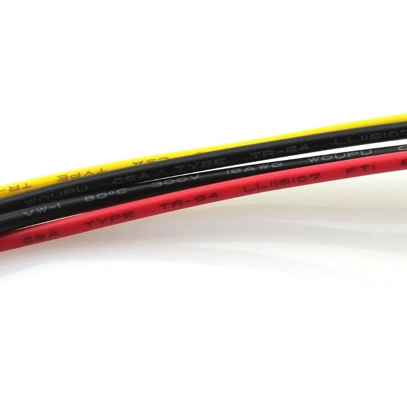 4pin إلى 15pin كابل Power Socket لكاميرا VCR IP Camera Power 18cm أفضل بيع