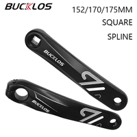 BUCKLOS Bicycle Left Crank Arm Aluminum Alloy Road Mountain Bike Replacement Crank 152/170/175mm E-Bike Dynamic Bike Crankset
