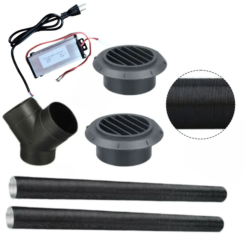 

Diesel Air Heater Power Converter Adapter 220V/230V230Vto12V For 5KW 8KW With 75mm Diesel Heater Pipe Ducting Set