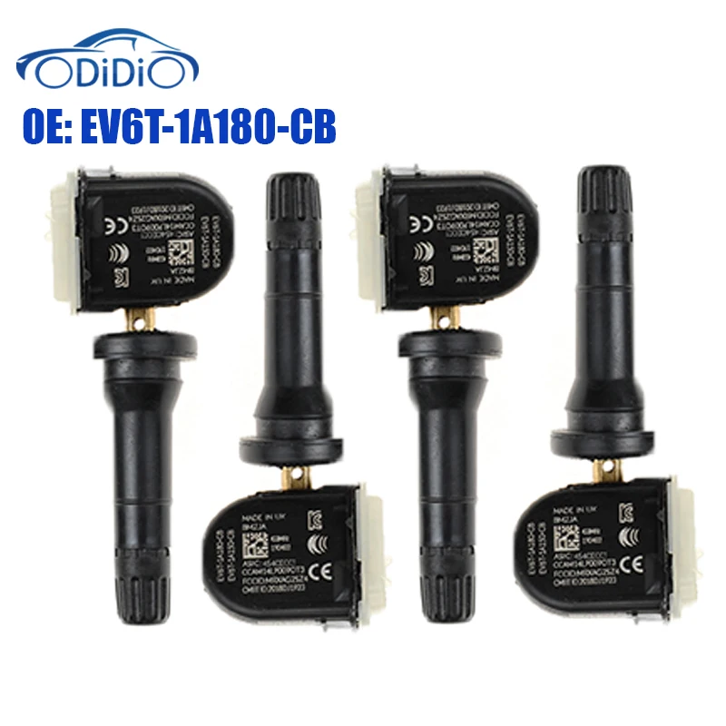 ODIDIO EV6T-1A180-CB EV6T-1A150-DB TPMS 433MHZ Tire Pressure Sensor EV6T1A180CB For 2014-2017 Ford Ecosport F-150 Kuga Mondeo