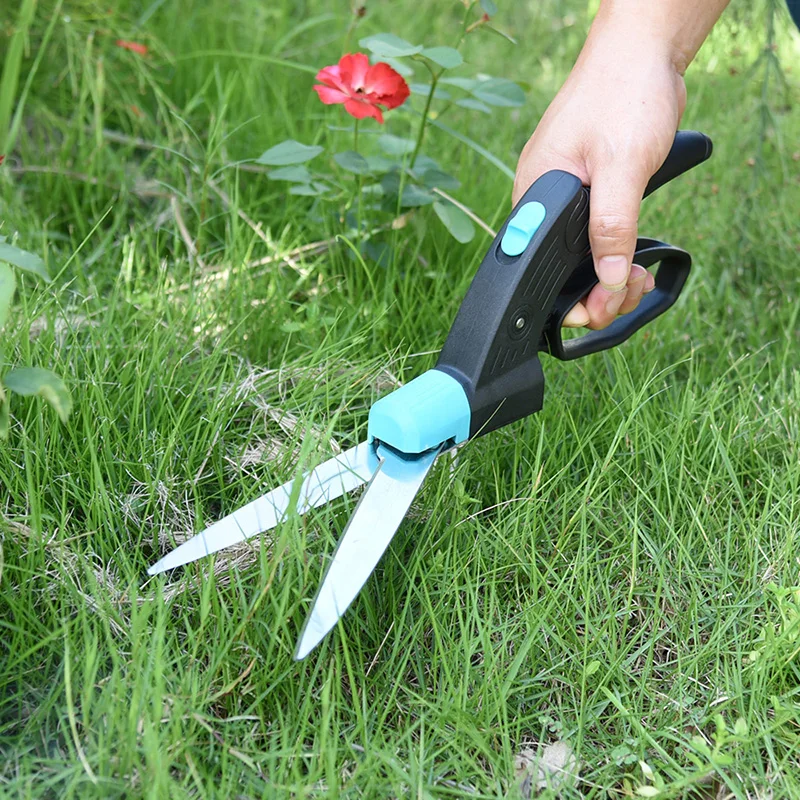 Factory Wholesale Stainless Steel Pruner Single Handled Garden Grass Shears Pruning Scissor