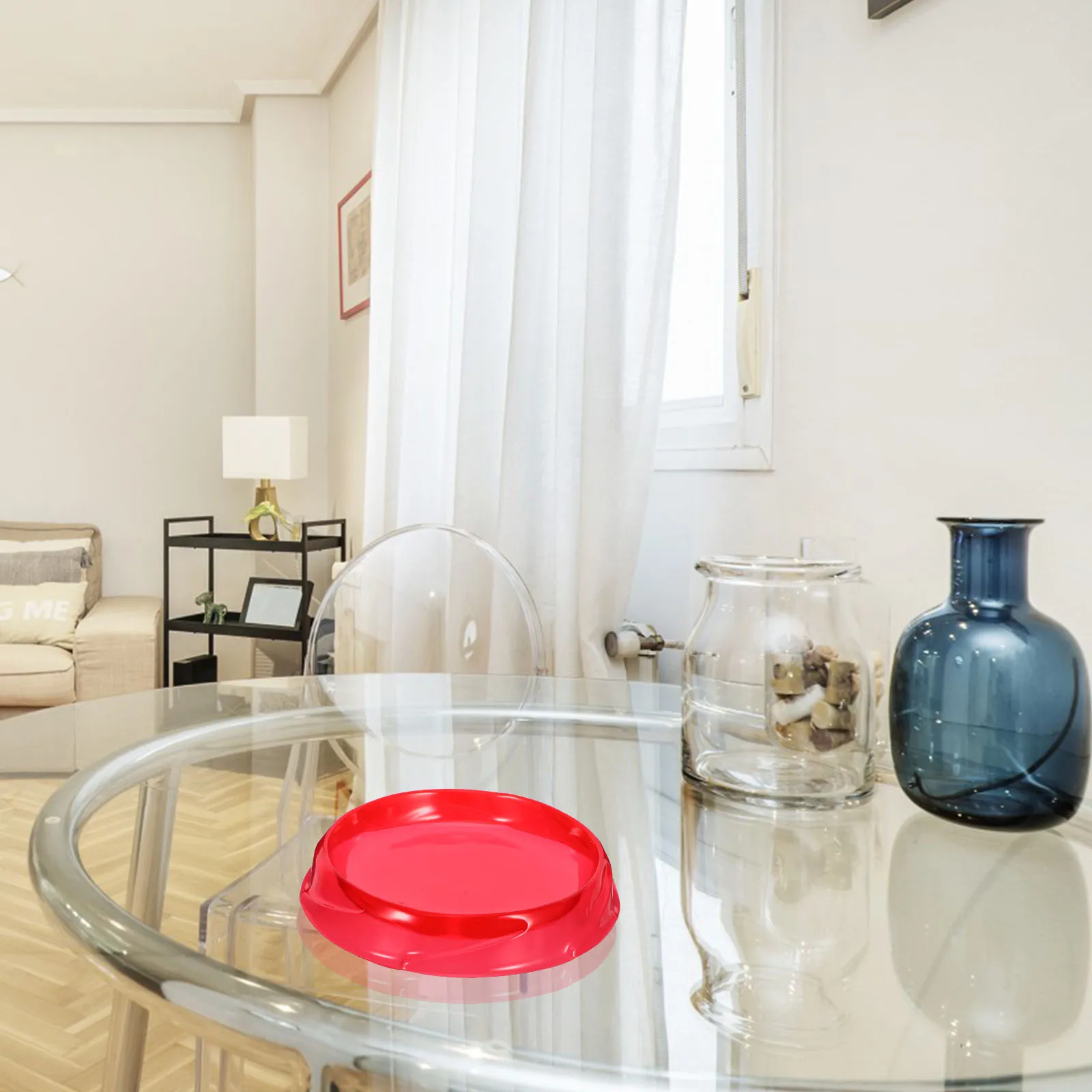 

5Pcs Gyro Stadium Plastic Red Combat Plate Kids Thinking Stimulate Intelligence Recreation Activity Gyro Stadium