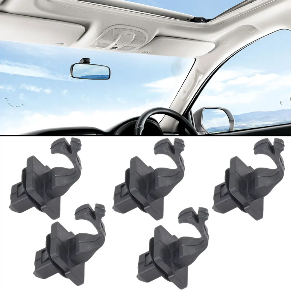 5X Windscreen A Pillar Trim Clamps Clips Car Pillar Clip for Nissan X-Trail Rogue T32 Pathfinder R52 370Z Z34 Qashqai J11
