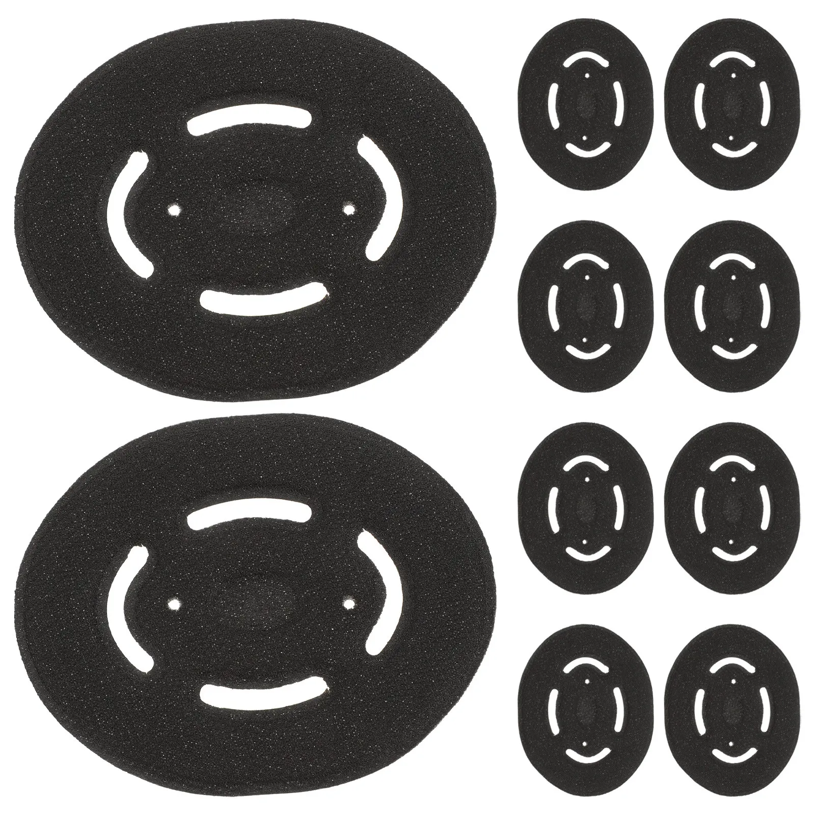 10Pcs Safety Liner Premium Sponge Bump Cap Insert for Construction Outdoor Work Rail Transit Workshop Sweat Absorbing
