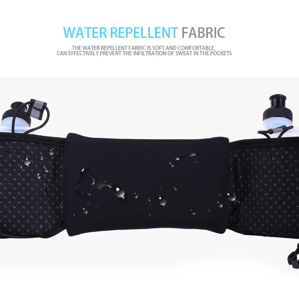 

Waist Belts for Runner Water Resistant Running Pouch Fits 4-6 Inch Phones Anti Bounce Adjustable Strap for Jogging Hiking
