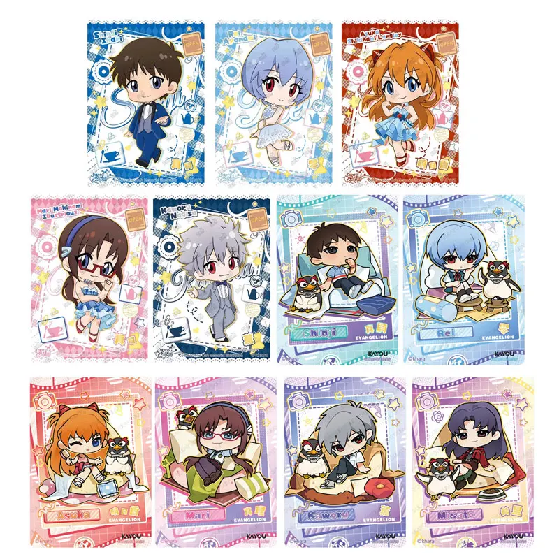 KAYOU Neon Genesis Evangelion Card PR(001-005)/BR(001-006) Series 2/Series 1 Single Sheet Full Set EVA Genuine Collection Card