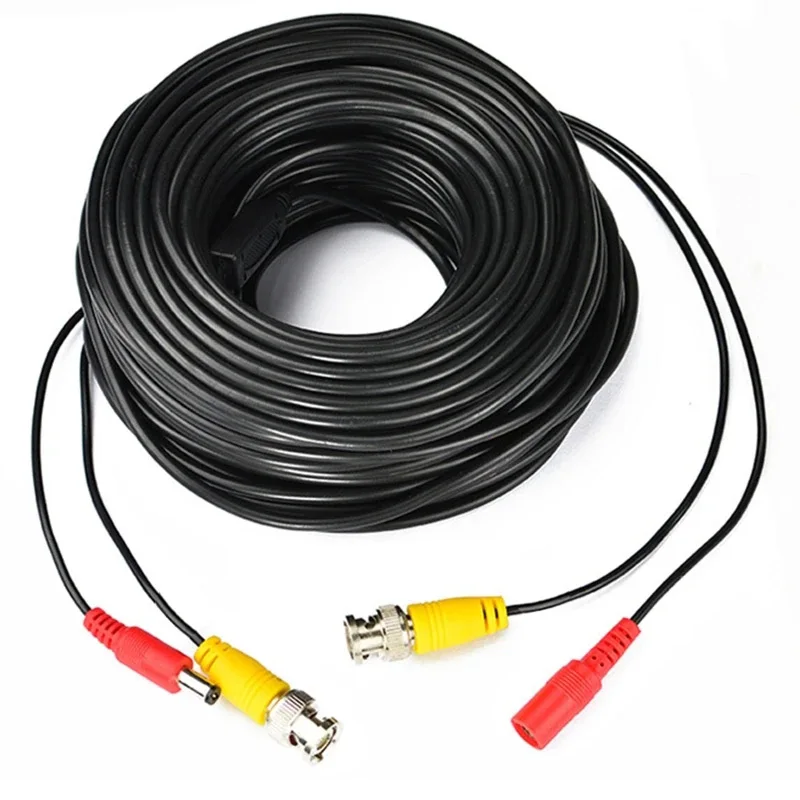 10M/32.8Foot BNC Cable For CVBS CCTV DVR Camera Recorder System Accessories Video Cable DC Power Security Surveillance BNC Cable