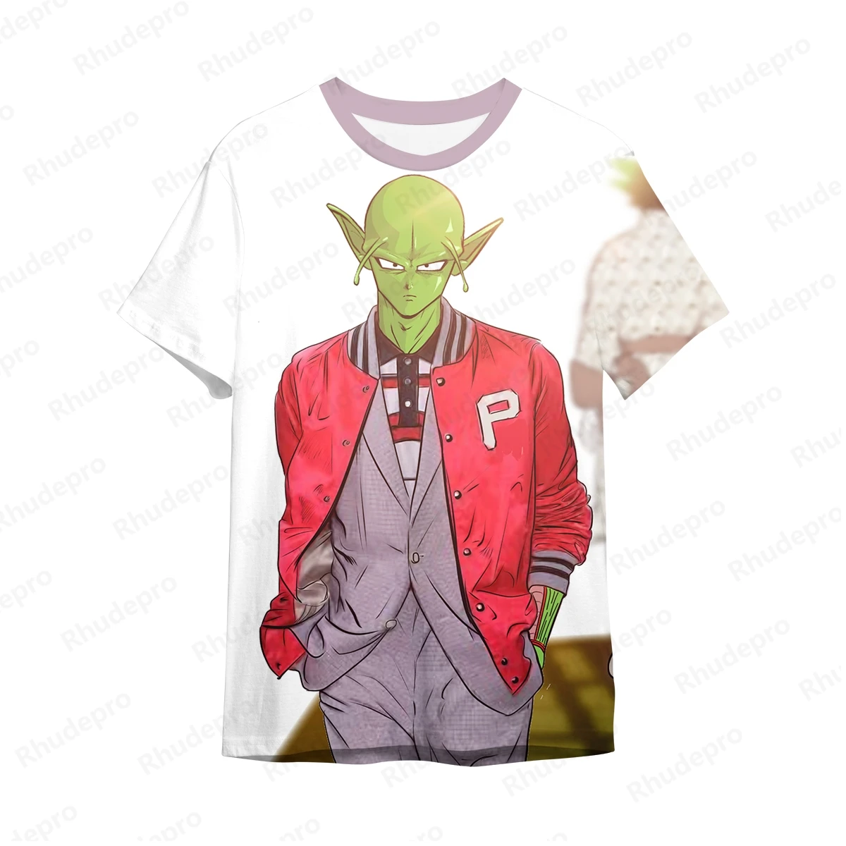 Camiseta de Anime Dragon Ball masculina, roupa estilo Harajuku, alta qualidade, tendência, streetwear, roupa Y2K, 5XL, camisas de presente Anime, 2024