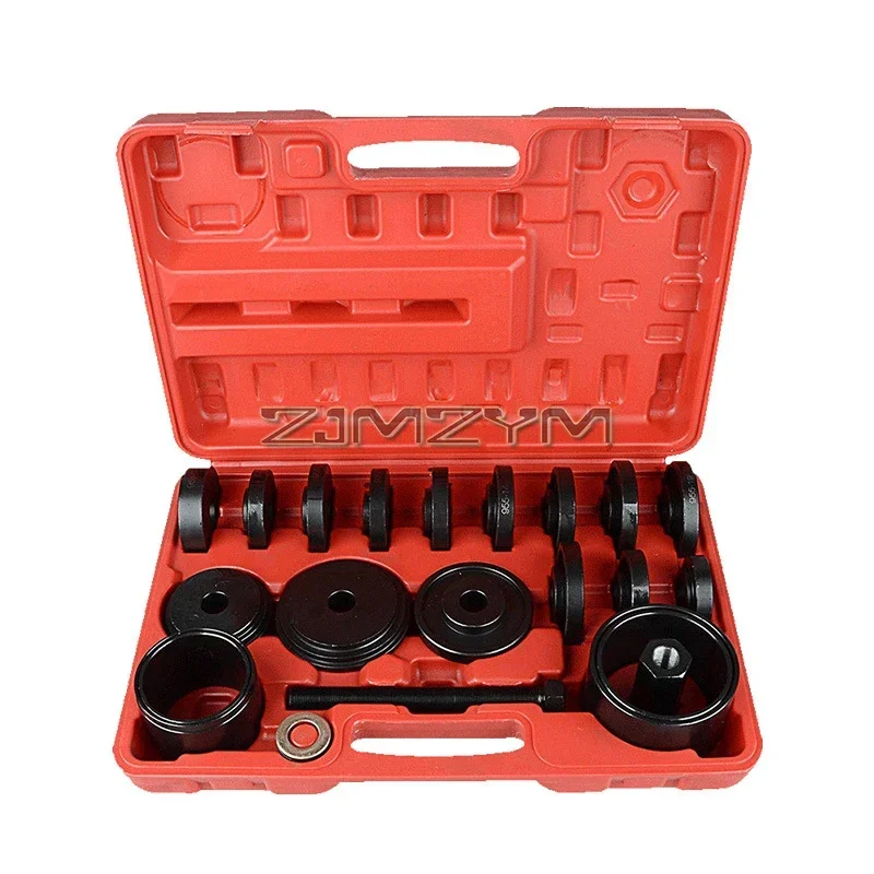 23Pcs Wheel Bearing Press Kit for Front Wheel Drive Bearing Removal & Install, Wheel Bearing Puller Tool Set with Sliding Screws