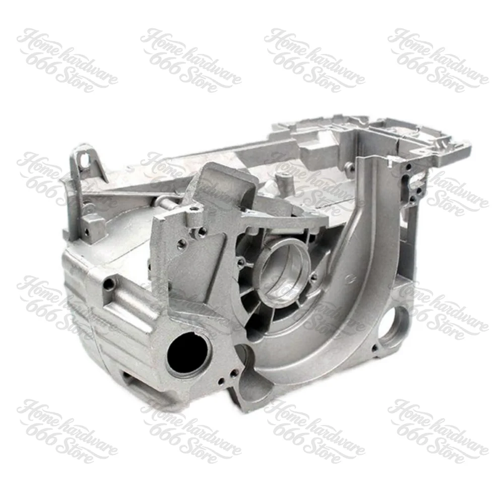 52 Chainsaw Box 5800 Petrol Logging Saw Crankshaft Block Aluminum Housing Crankcase Assembly 1E43