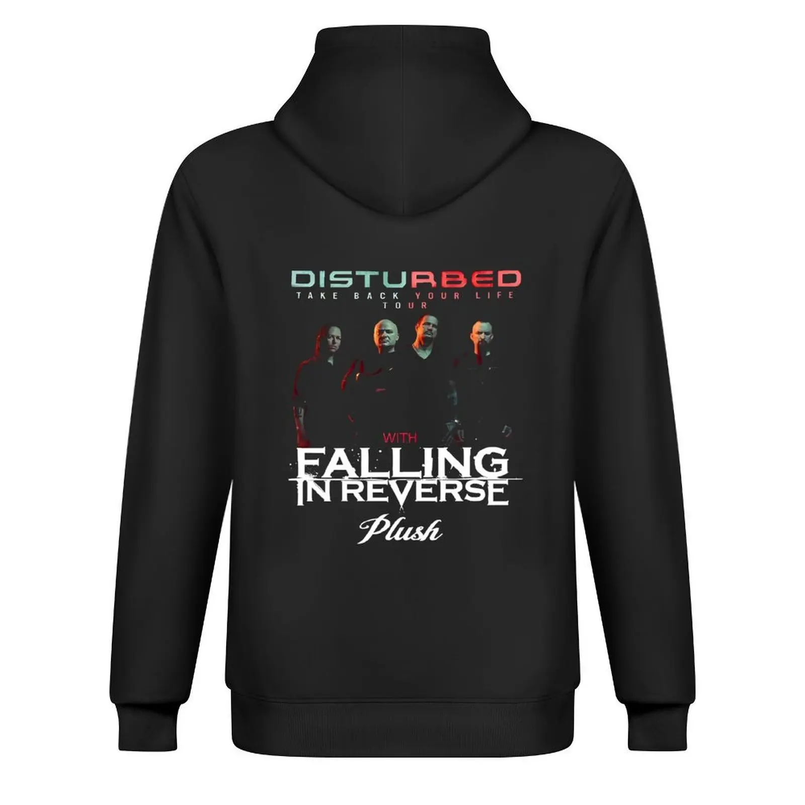 قميص جولة 2024 المزعج برسومات، قميص مزعج Take Back Your Life Tour 2024 قميص بقلنسوة للخريف ياباني بقلنسوة