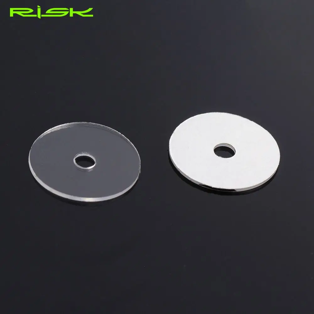 20pcs Transparent Rim Protection Mountain Road Bike Gas Air Nozzle Valve Sticker Glue Pad Rim
