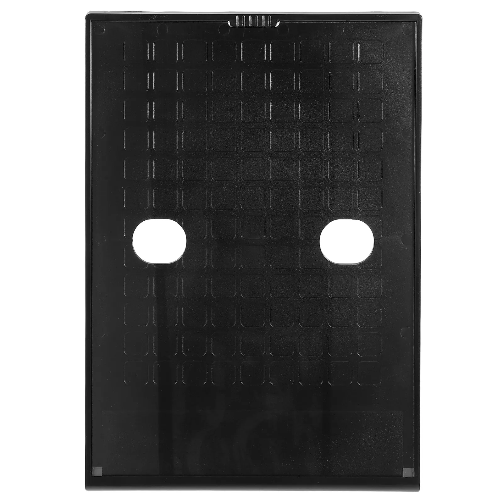L-Shaped Transparent Plastic Menu Display Stand with Firm Base for Tabletop Signage Brochure Poster Document Hold