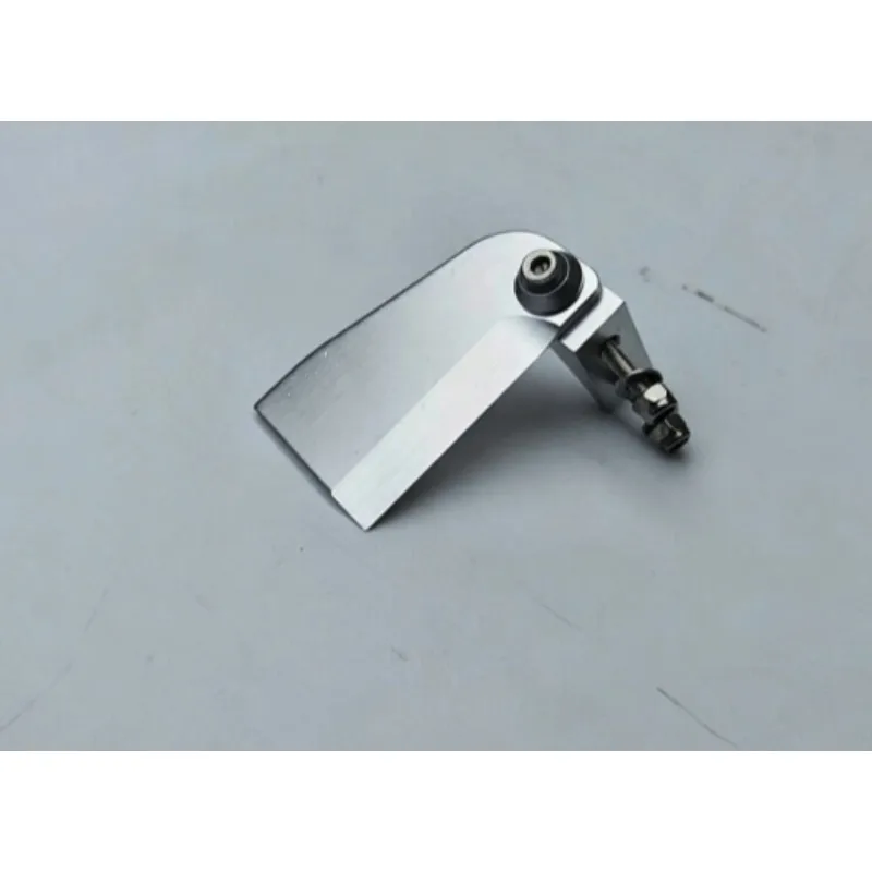 CNC Aluminum Single Turn Fin for MINI-MONO RC Boat, Deep-V Racing Hull Cornering Aid, 48x27.5x2mm Anodized Finish