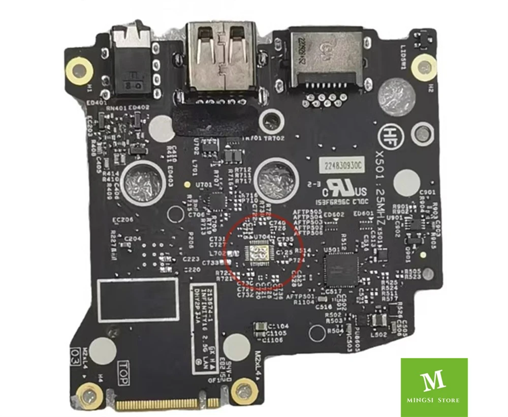 FOR DELL Alienware m16 M16 QHD 240Hz  USB AUDIO WLAN ETHERNET BOARD R8HPX 0R8HPX