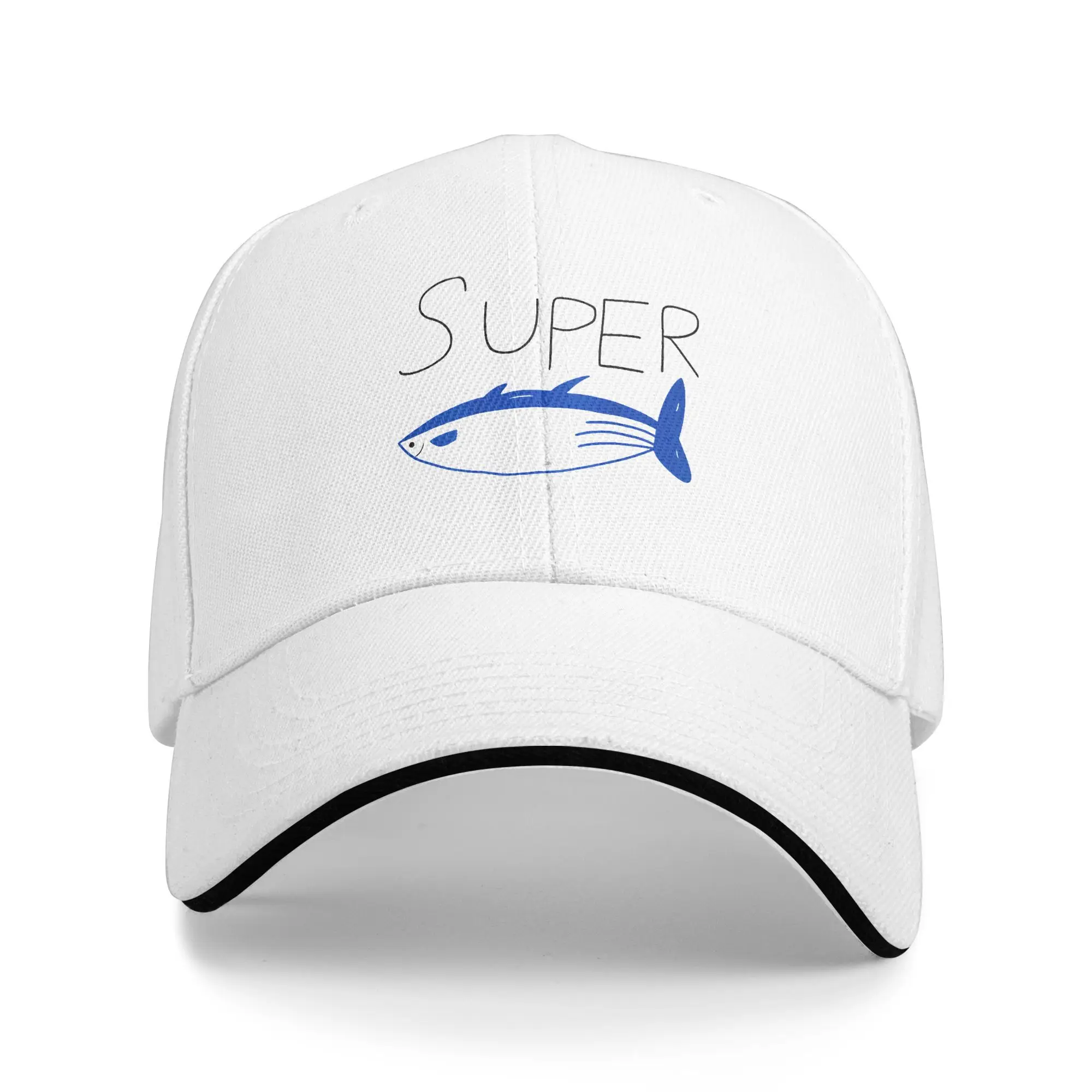 

Корейская бейсбольная кепка Super Tuna Fish Jin Album, шляпы в стиле ретро в стиле хип-хоп, летние женские и мужские бейсболки для бега в стиле хиппи
