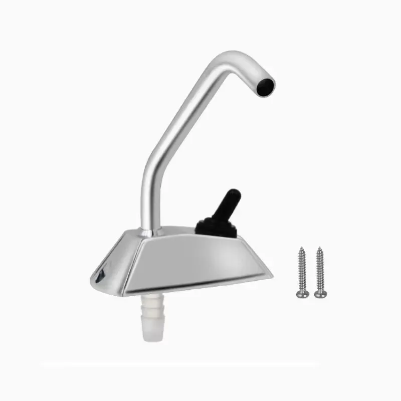 

New for Caravan/Boat/RV/Marine Galley Electric Water Pump Tap Faucets Water Tap- W/Switch Single Hole Water Electric 12V