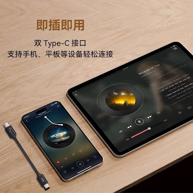 Cayin CS-C2C USB Type C ถึง USB Type C OTG สาย N3Ultra N7 USB DAC