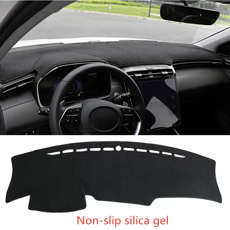 

DASH COVER MAT DASHBOARD PAD ДЛЯ Hyundai Santa Cruz 2022-2025 SE/SEL Черный