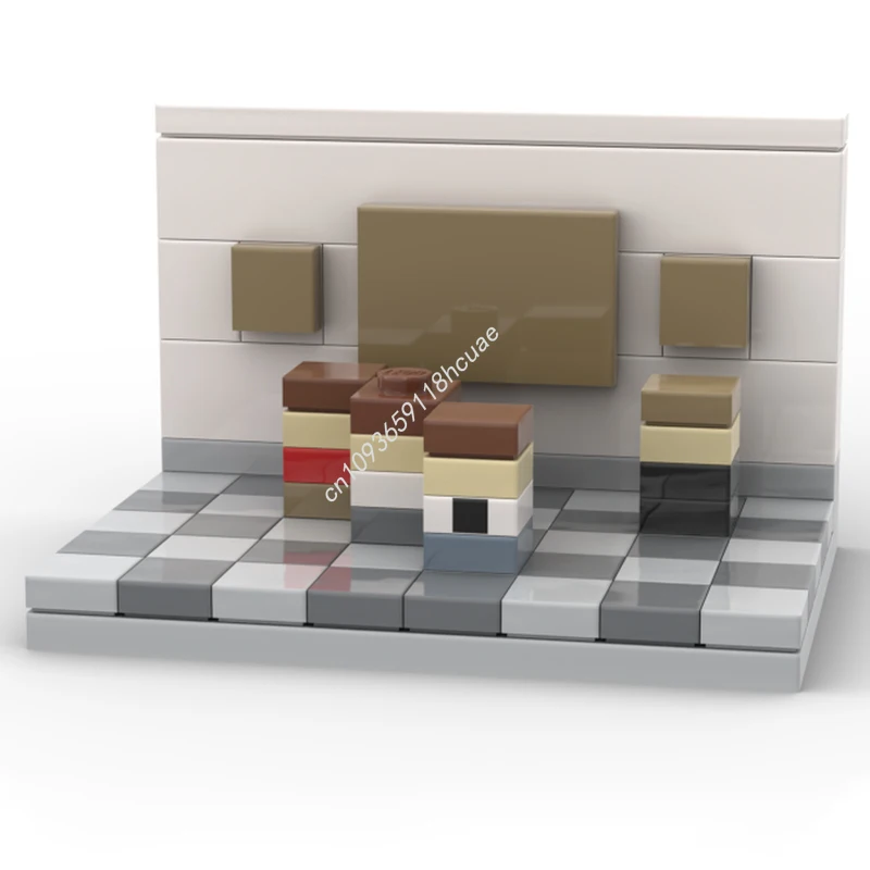 

72pcs MOC Ferris Bueller's Day Off Micro Movie Scenes City Master Series Collector Edition Model Building Blocks