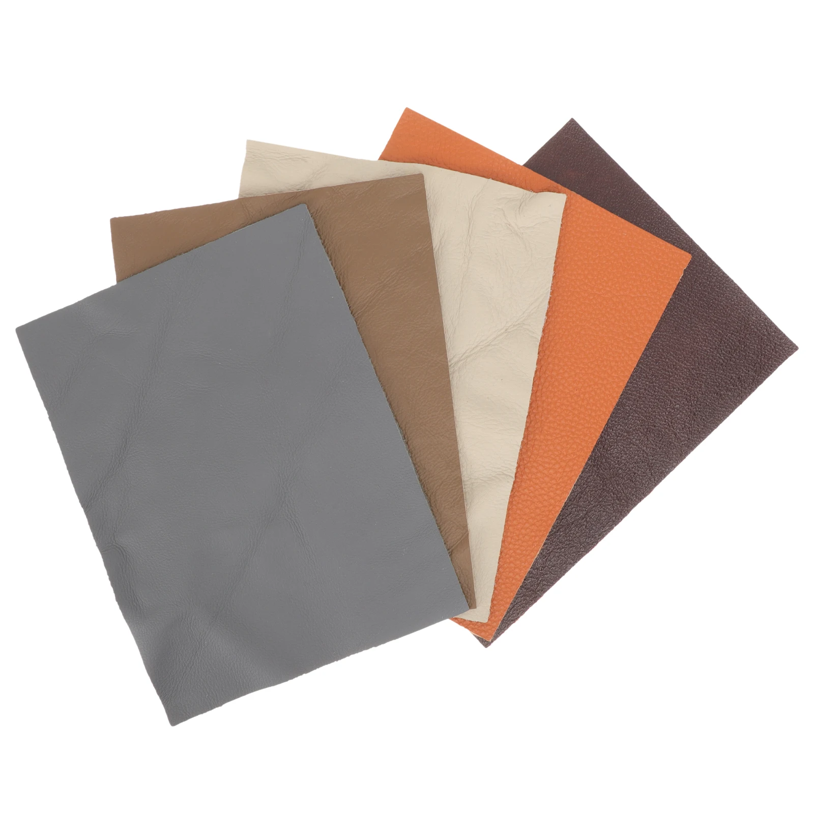 

5pcs Sheets 20x15cm Full Grain Cattlehide Material Full Grain Keychains Wallets Craft Supplies Bright Color