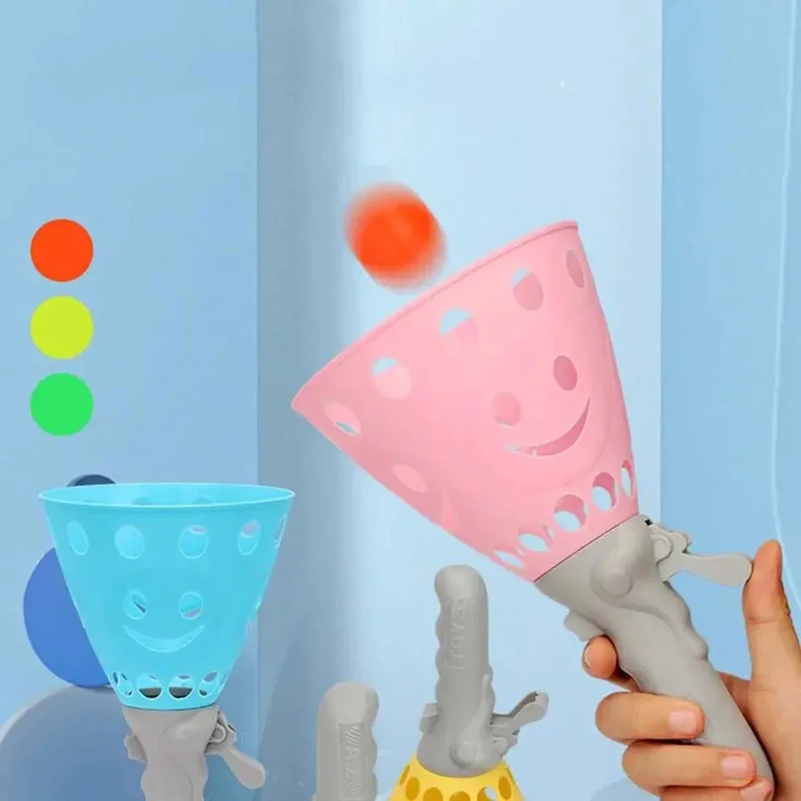 Indoor Outdoor Elastic Throwing Catching Ball Toy für Kinder Sensory Integration Training Tool Weiches, sicheres Material Familienspiel Geschenk