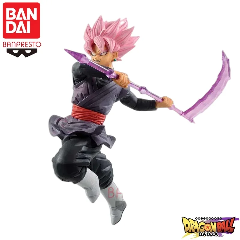 In Stock Bandai Original Banpresto Dragon Ball Gxmateria Goku Black Action Figure Model Doll Brand New Boxed Figurine view 4