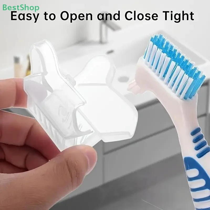 

1/3 шт., защитные чехлы для зубных щеток, дышащие с вентиляционными отверстиями, портативный чехол для хранения головки зубной щетки для дома или путешествий