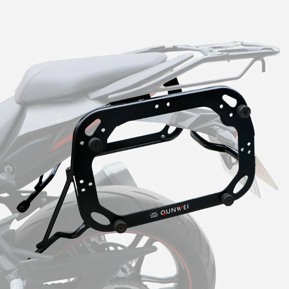 For VOGE 300RR side box bracket modification luggage rack High quality tailstock trunk three box bracket 300 RR side box bracket