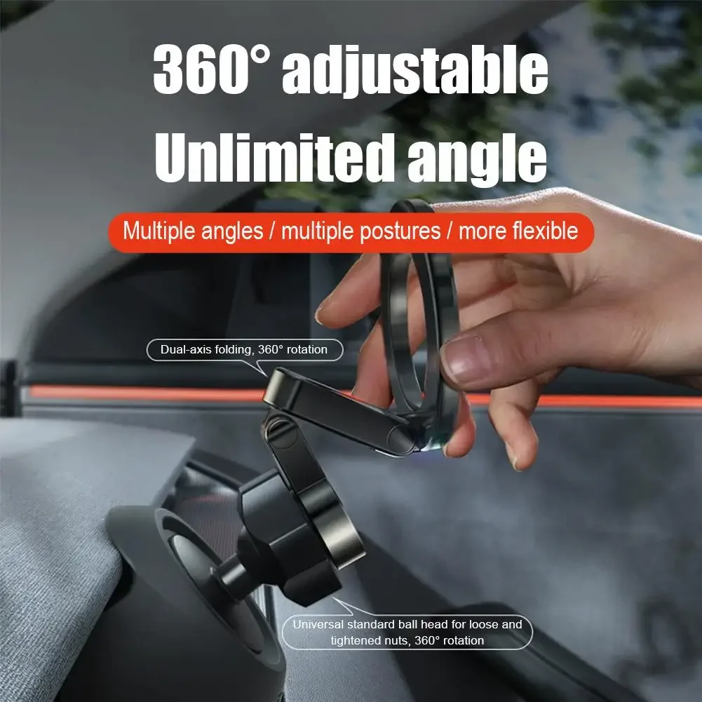 Für Tesla Model 3 Highland Model Y Juniper Model YL Handyhalterung Basis Mobiltelefon-Halterung Armaturenbrett Navigationszubehör – Detail 5
