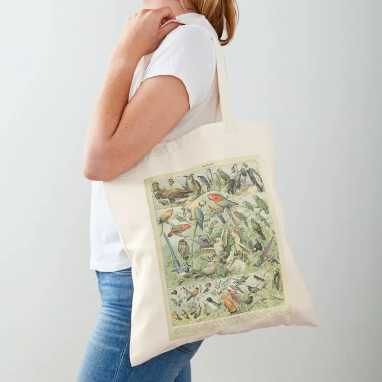 

Oiseaux B by Adolphe Millot by Adolphe Philippe Millot Tote Bag Eco bag hand bag shopper woman hand bags