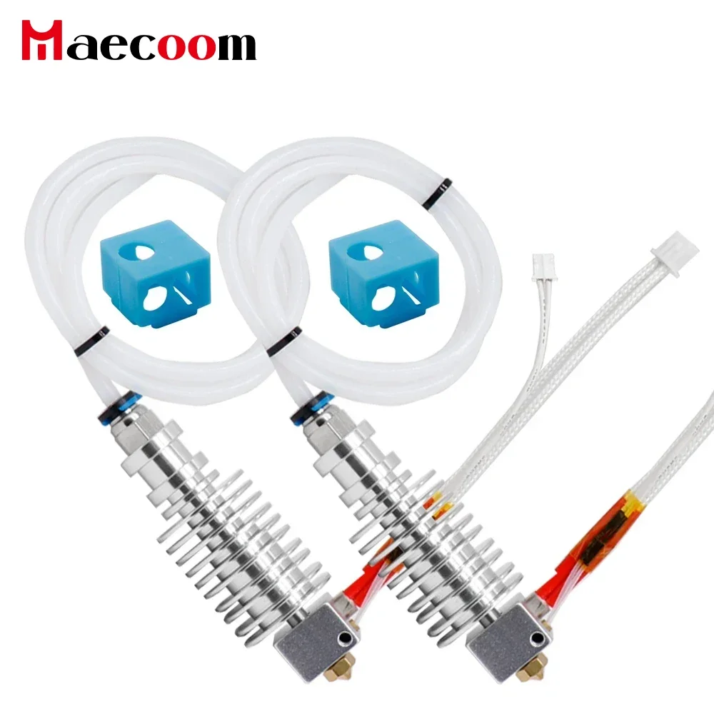 Para Anycubic Vyper /Chiron / Mega Zero/Kobra Hotend Kit con tubo de PTFE 12V/24V 40W cartucho calentador extrusora piezas de cabezal de impresión