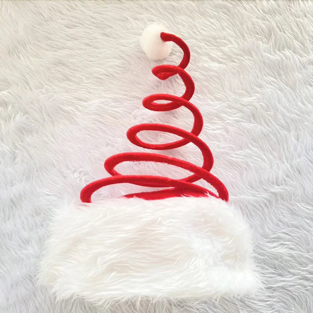 

1pcs Headwear Spring Christmas Hats Santa Claus Hat For Christmas Party Costume Santa Hat Prop Xmas Decoration Party Favor