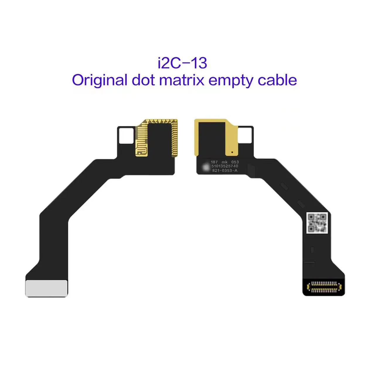 I2C infrarossi Dot Matrix FPC Flex cavo vuoto per iPhone iPhone 13/13mini/13Pro Max Dot proiettore Face ID riparazione cavo di prolunga