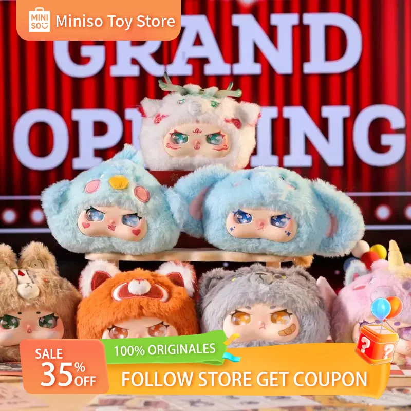 

Idol Animal Carnival Series Plush Blind Box Handmade Mystery Bag Plush Toy Surprise Collection Carnival Plush Birthday Gift