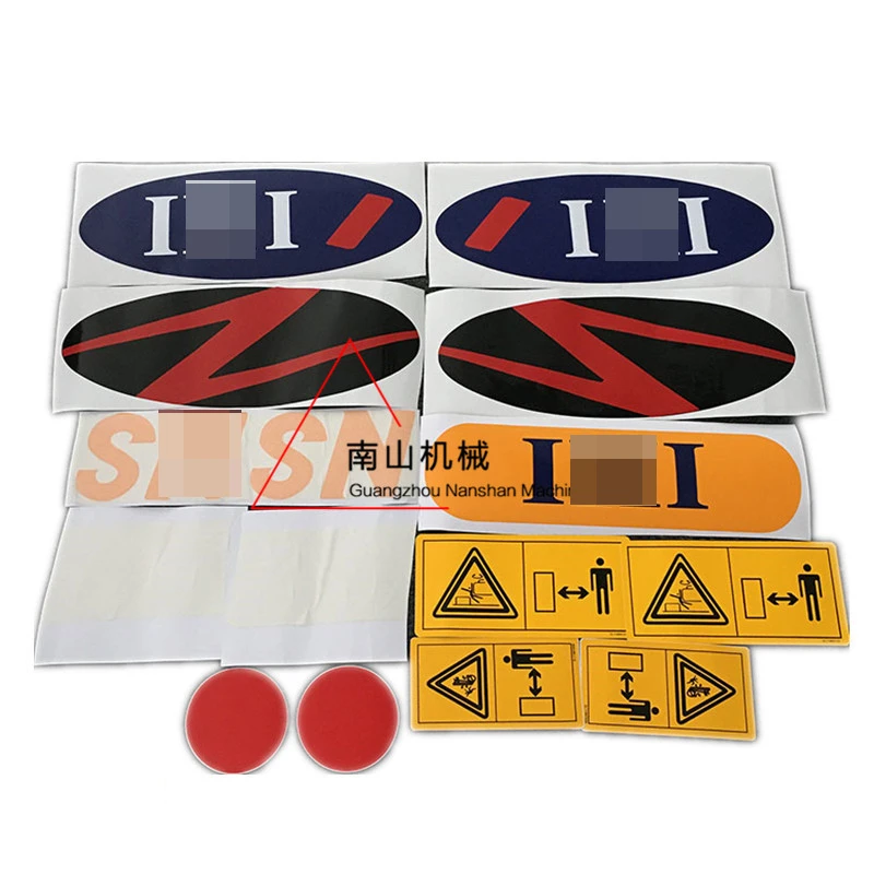 For Ishikawa Island IHI50 55 60 65 70 80 Full vehicle stickers Car logo stickers Logo stickers Excavator