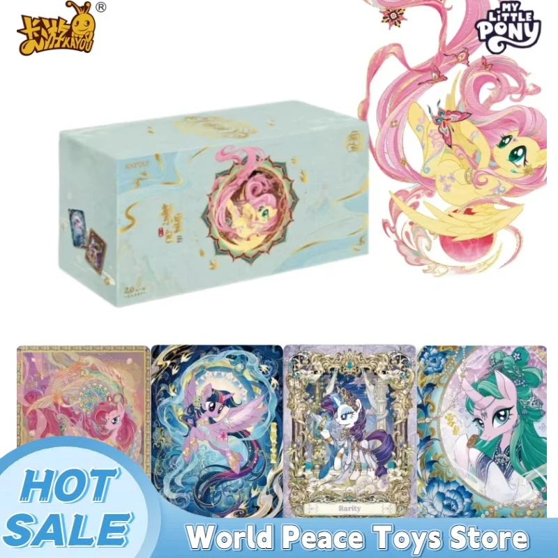 New In Stock Kayou My Little Pony Series Collector'S Cards Friendship Forever Cards Starry Night Bag 3rd Edition Anime Gifts