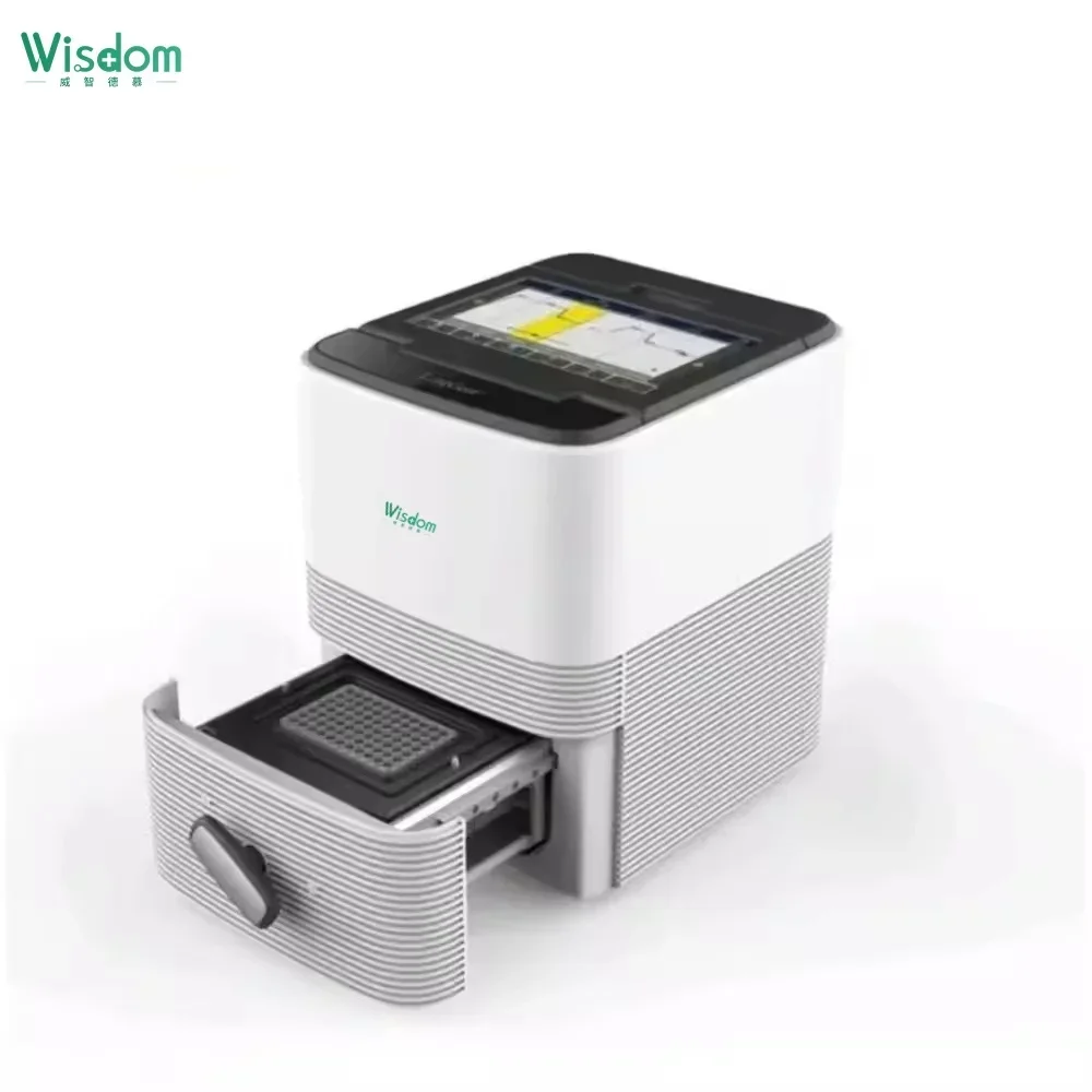 Q2000 سلسلة القنوات الحقيقية المعدات الطبية مختبر نظام Pcr اختبار سريع في الوقت الحقيقي PCR الرقمي