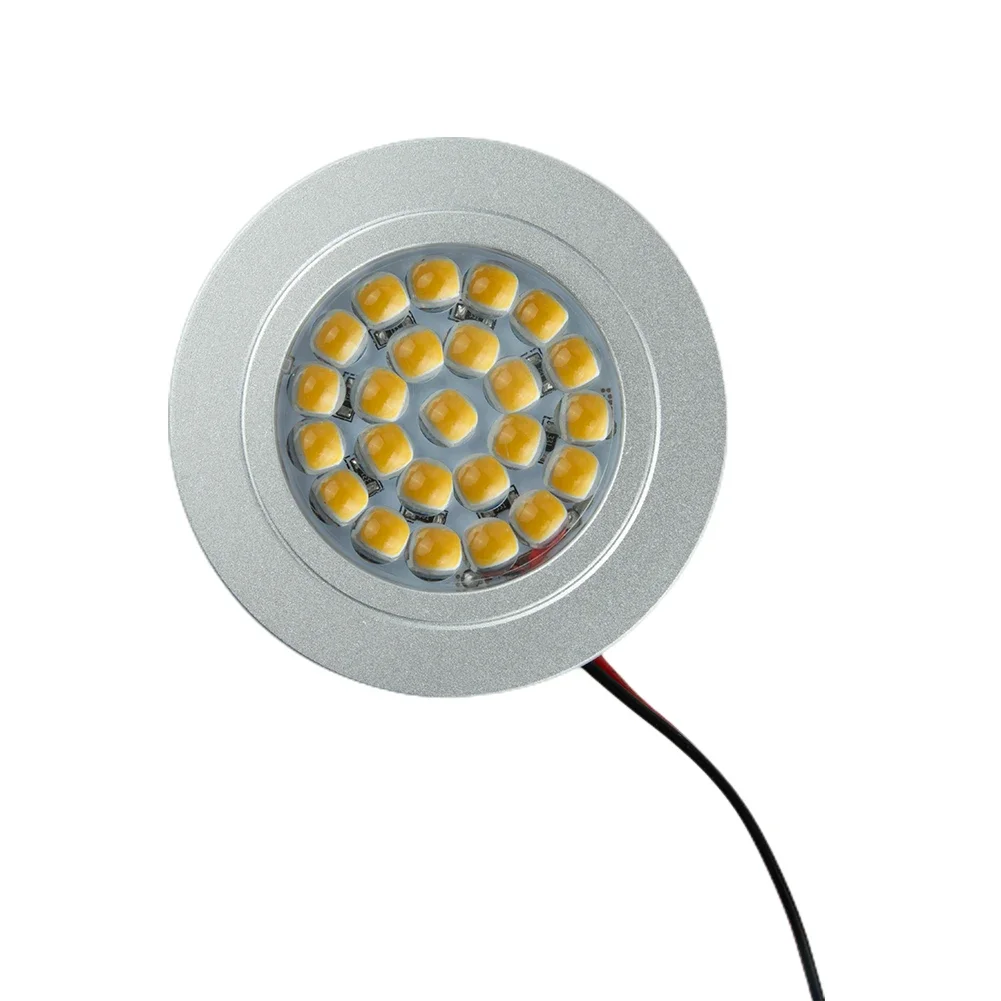 12V Led Sensitive Touch On-Off Light For Boat Caravan Motorhome Warm Spot Lamp White LED Touch Light Include Wires 1Pcs