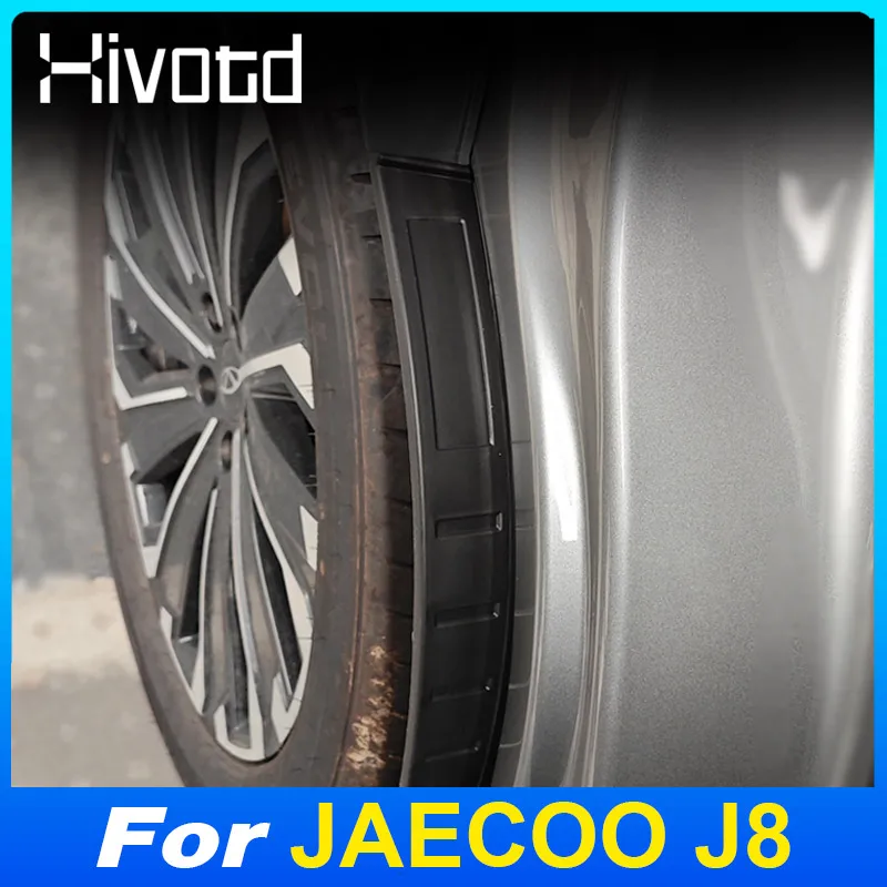 

Car Mudguard Fender Cover Anti-Dirty Protective Rear Wheel Linining Mud Flaps Guards For JAECOO J8 2024 Exterior Modification