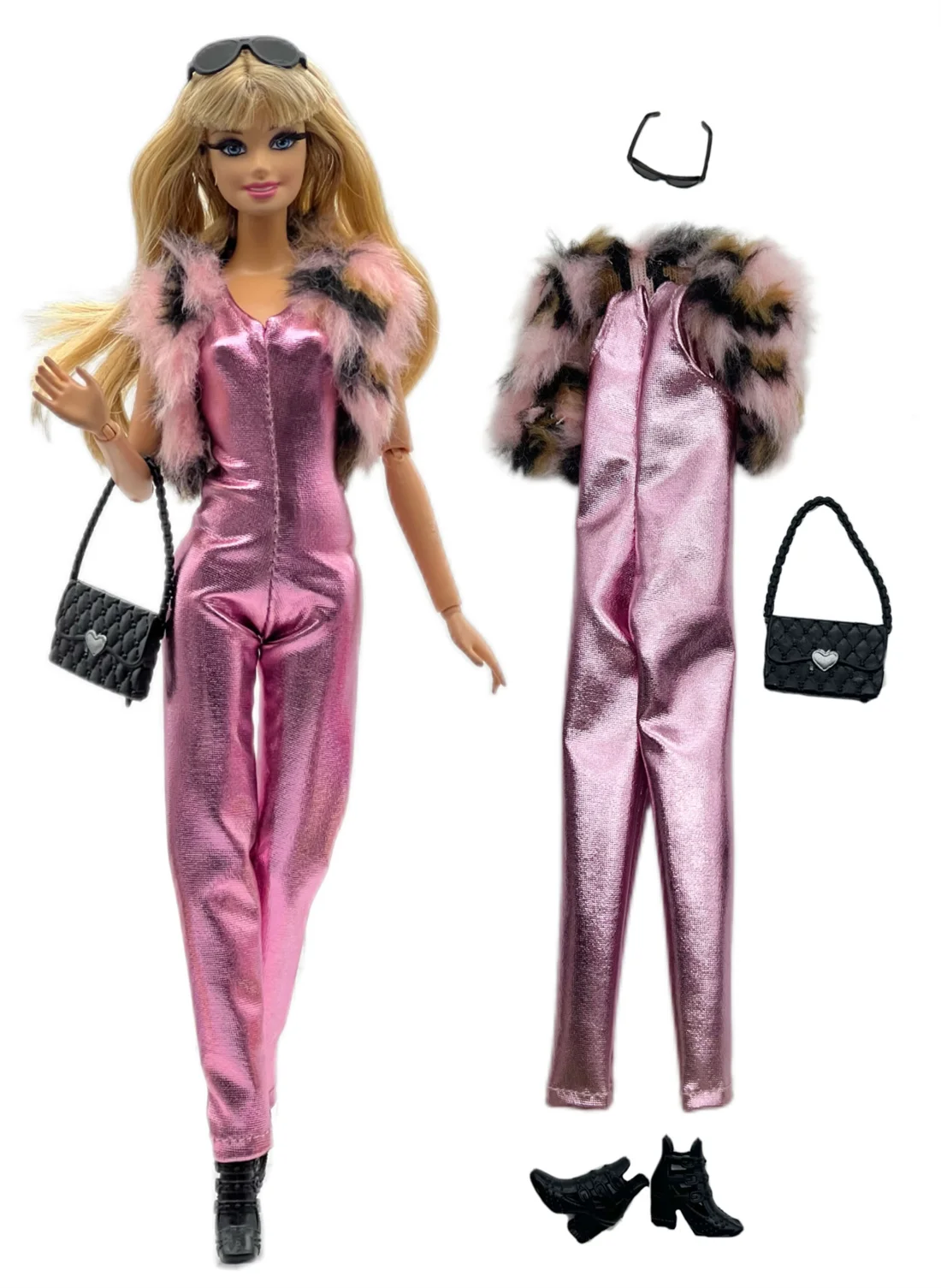 Handgemaakte poppenkleertjes verschillende kleuren jumpsuit outfit voor 11,5 inch 30 cm pop Bjd kleding veel stijl cadeaus voor popaccessoires