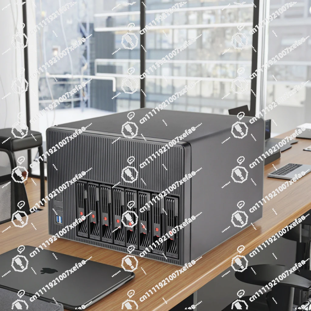 8-Bracket Network Attached Storage (NAS) Server Chassis