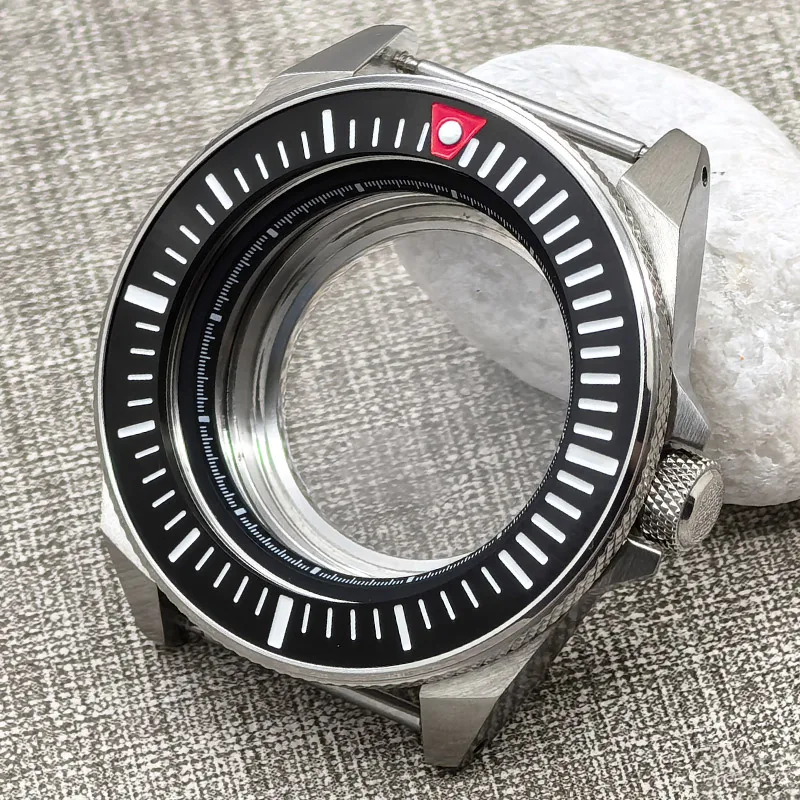 NH35 Case King Samurai Case Transparent Back Cover Fits NH34 NH35 NH36 7S 4R Automatic Movement 28.5mm Dial Samurai Case Replace
