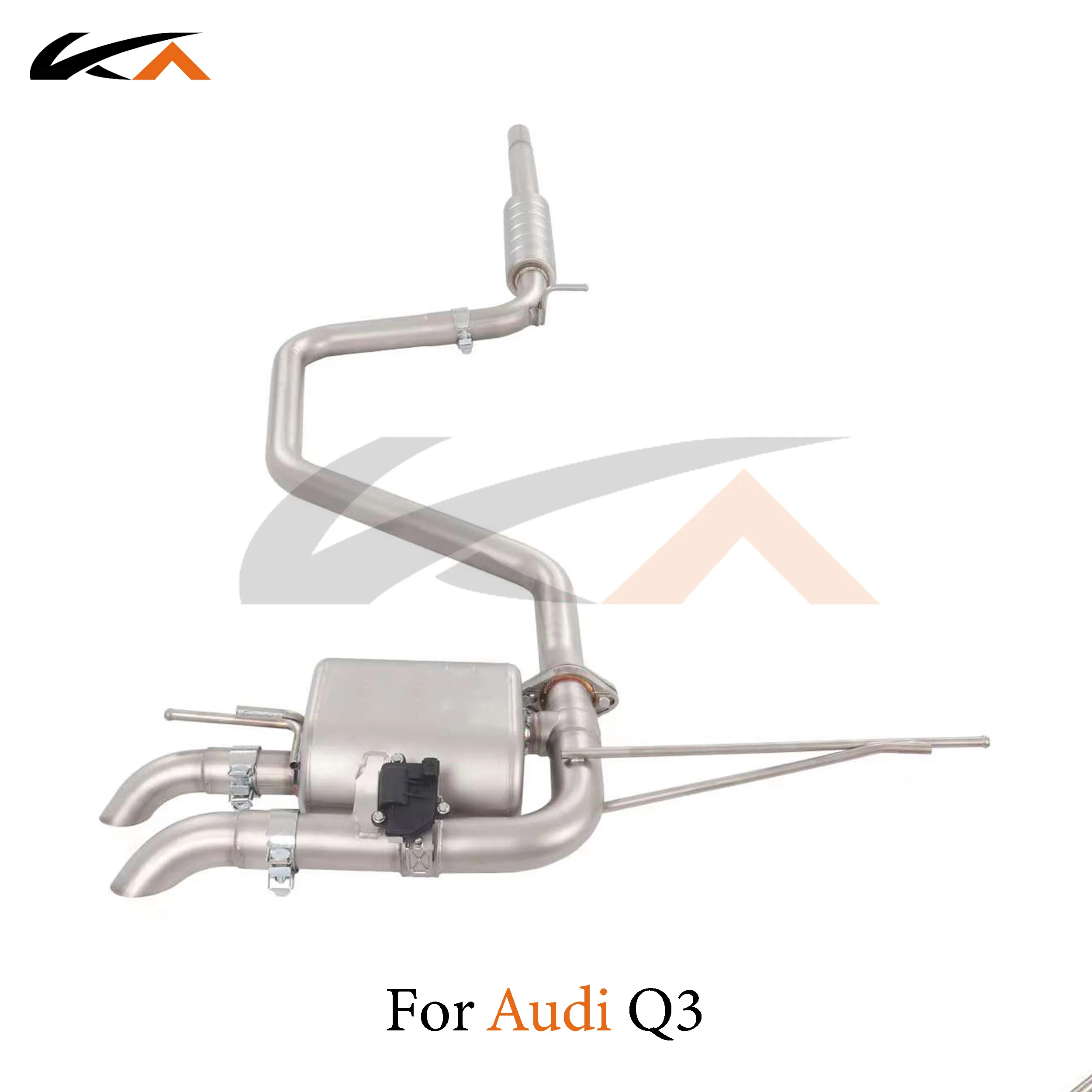 

KA Tuning exhaust system steel catback for Audi Q3 1.4T performance auto parts muffler valve car accessories