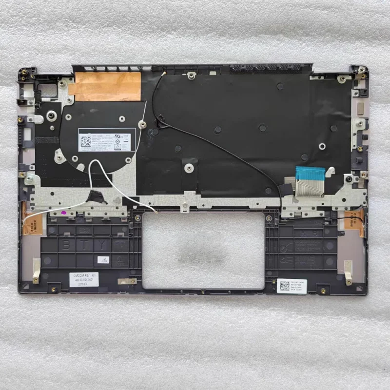 f  07J9FT FOR  Dell Inspiron 5390 Lingyue 5391 Keyboard Assembly Palm Rest Purple