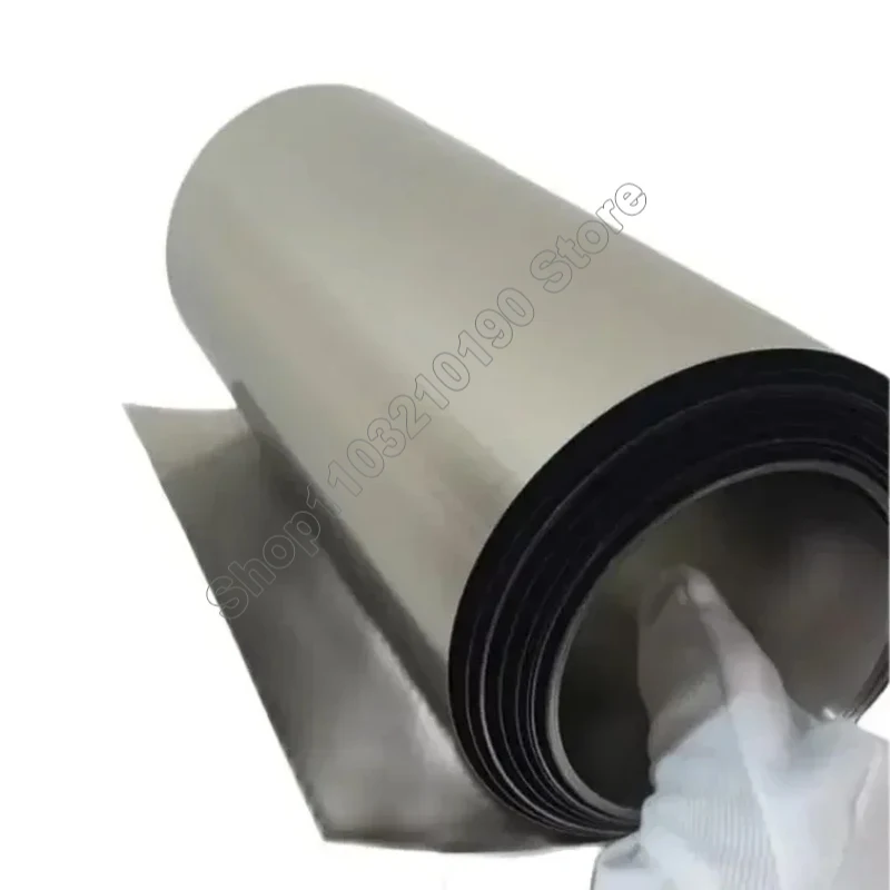 Pure Titanium Ti Thin Thick Plate Sheet Foil Strip TA2 Belt Thickness 0.1mm 0.2mm 0.3mm 0.4mm 0.5mm Length 300-800mm Width 200mm